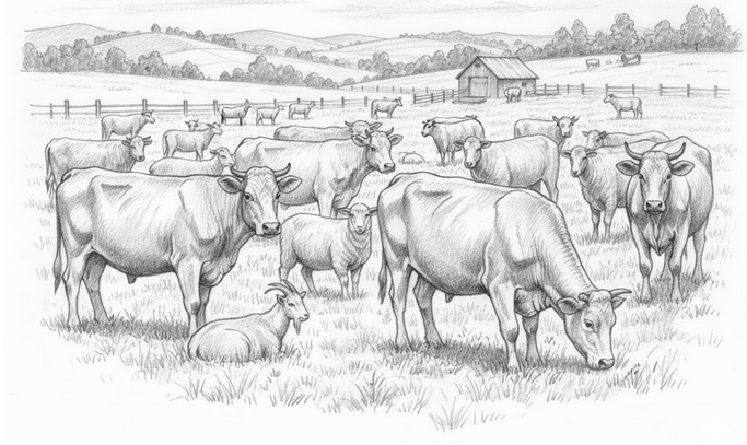 المواشي الحية